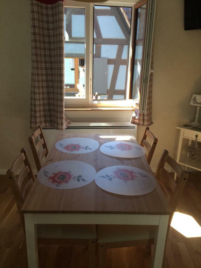 Gite Chez "Mamie Schlop" Kientzheim Exteriör bild
